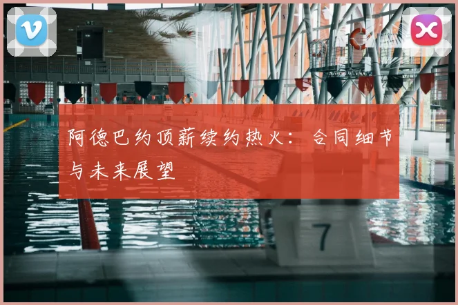 阿德巴约顶薪续约热火：合同细节与未来展望